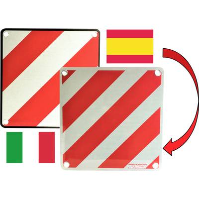 IWH 97605 Warntafel 2in1 für Spanien und Italien Warntafel (L x B) 50 cm x 50 cm 