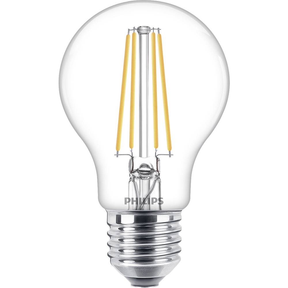 Philips Lighting LED-lamp Energielabel A++ (A++ E) E27 7 W = 60 W Warmwit (Ø x l) 60 mm x 10.4 cm 3 