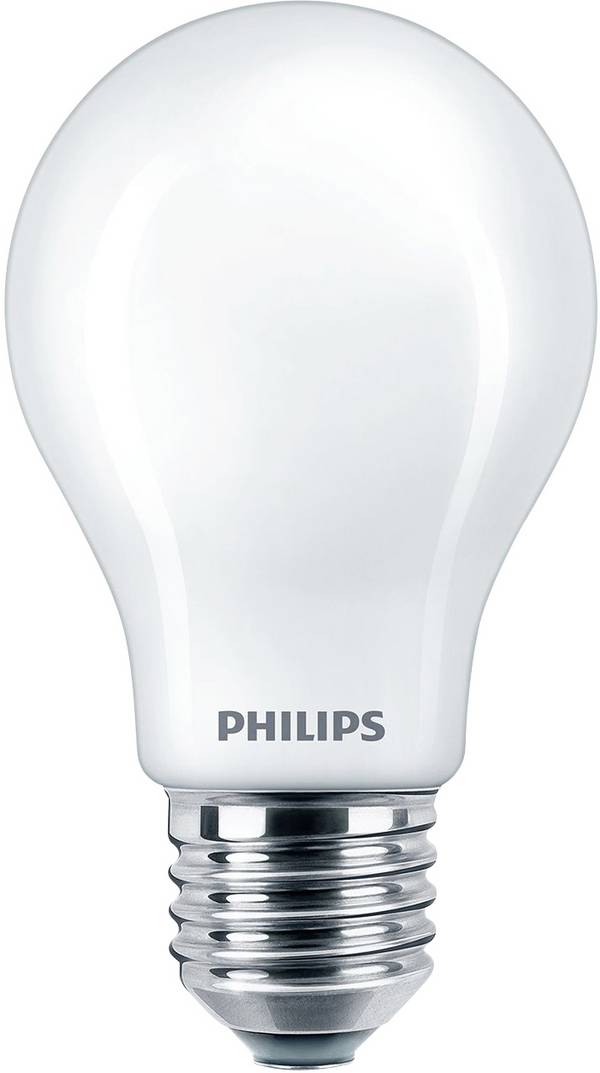 Philips LED 26396300 LED EEK F (A - G) E27  8 W = 60 W  (Ø x L) 6 cm x 10.4 cm  1 St.