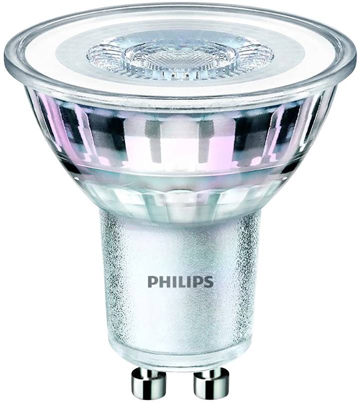 PHILIPS Lighting LED EEK A++ (A++ - E) GU10 5 W = 50 W Warmweiß (Ø x L) 50 mm x 50 mm 3 St.