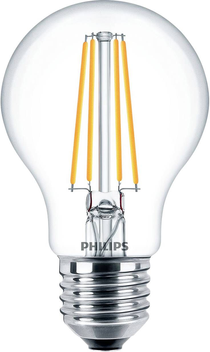PHILIPS Lighting LED EEK A++ (A++ - E) E27 7 W = 60 W Neutralweiß (Ø x L) 60 mm x 60 mm 1 St.