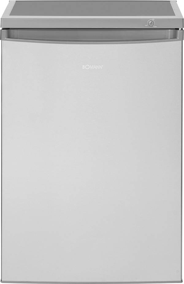 Bomann KS 2184.1 Kühlschrank 105L Kühlteil 14L Gefrierteil, inox