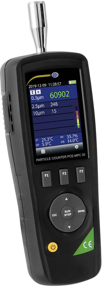 PCE Feinstaub-Messgerät PCE Instruments PCE-MPC 30 Luftfeuchtigkeit, Temperatur