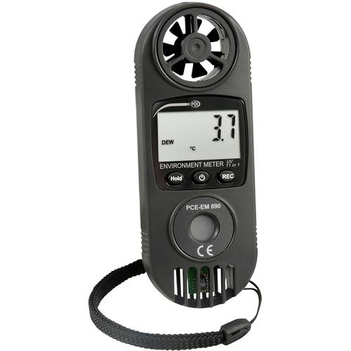 Thumbnail - PCE Instruments PCE-EM 890 Anemometer kalibriert (DAkkS-akkreditiertes Labor) 0.4 bis 30 m/s