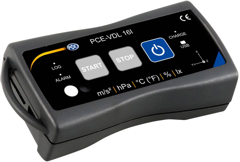 PCE Instruments PCE-VDL 16I Temperatur-Datenlogger, Luftfeuchte-Datenlogger, Luftdruck-Datenlog