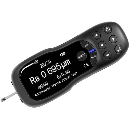 Thumbnail - PCE Instruments Rauhigkeitsmessgerät PCE-RT 1200 Ra, Rq 0,005 .. 16,00 µm Rz, Rt 0,02 .. 200,0 µm große OLED-Anzeige