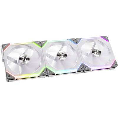Lian Li UNI FAN SL120 RGB PWM PC-Gehäuse-Lüfter Weiß, RGB (B x H x T) 122.8 x 25 x 122.4 mm inkl. LED-Beleuchtung