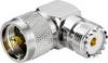 TRU COMPONENTS TC-9199216 UHF-Adapter UHF-Buchse - UHF-Stecker 1 St. Bulk