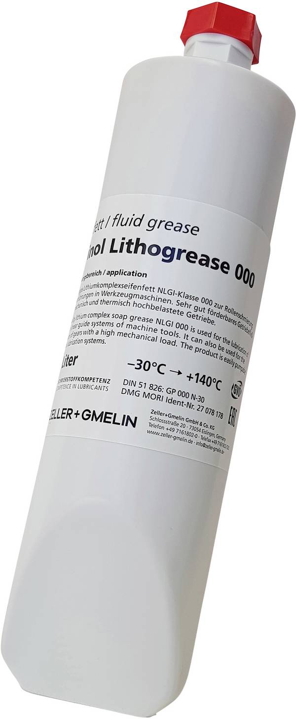 Divinol Lithogrease 000 Lithogrease 000 teilsynthetisches Getriebefließfett 1 l