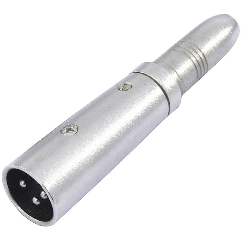 Omnitronic 30226500 XLR Adapter [1x XLR-stekker 3-polig 1x Jackplug female 6.3 mm (mono)]