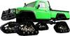 Amewi AMXRock RCX8PT Scale Crawler Pick-Up 1:8, RTR grün Brushed 1:8 RC Modellauto Elektro RtR 2,4 GHz