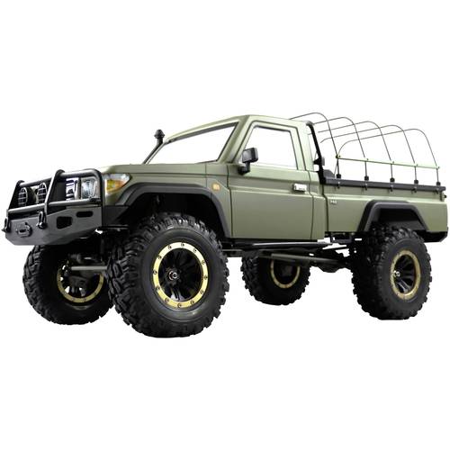 Thumbnail - Amewi AMXRock RCX8BS Scale Crawler Pick-Up 1:8, RTR mattgrün Brushed 1:8 RC Modellauto Elektro RtR 2,4 GHz