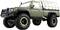 Ein olivgrüner, robuster Offroad-Pickup mit großen Geländereifen und Schutzbügeln, geeignet für schwieriges Gelände und Abenteuer.