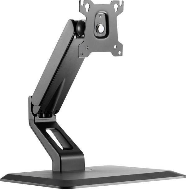 My Wall HL 17 L  Monitor-Tischhalterung 1 Display(s)  Schwarz Stand, Schwenkbar, Rotierbar, Neigbar, Höhenverstellbar, Drehbar, Ausziehbar
