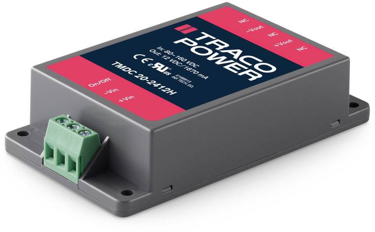 TracoPower TMDC 20-7215H DC/DC-Wandler 830 mA 20 W Anzahl Ausgänge: 1 x Inhalt 1 St.