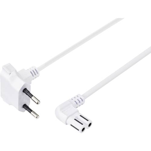 Thumbnail - Sygonix SY-5043434 Strom Netzkabel Weiß 1.50 m