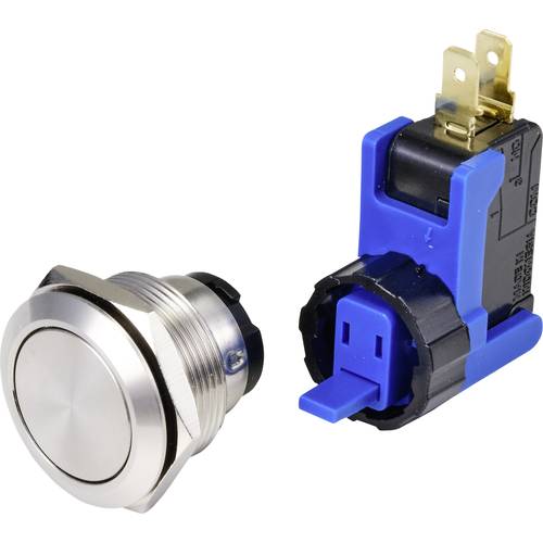 TRU COMPONENTS TC-9201348 Drucktaster 250 V 15 A 1 x Ein/Aus tastend IP65 1 St.