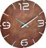 TFA Dostmann 60.3536.08 Funk Wanduhr 35 cm x 35 mm Rost