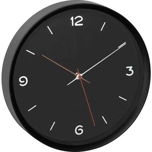 TFA Dostmann 60.3056.01 Quarz Wanduhr 309 mm x 50 mm Petrolblau