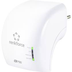 Image of Renkforce RF-4600930 RF-WFE-200 WLAN Repeater 733 MBit/s 2.4 GHz, 5 GHz