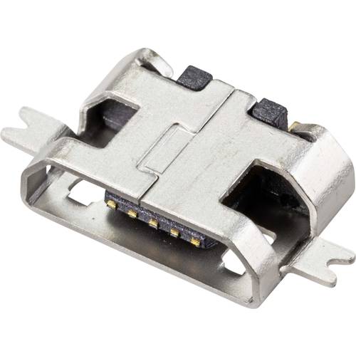TRU COMPONENTS TC-9201992 Einbaubuchse Micro-USB 2.0 Typ-B SMD Buchse, Einbau horizontal Micro-USB 2.0 Typ-B SMD Inhalt:...