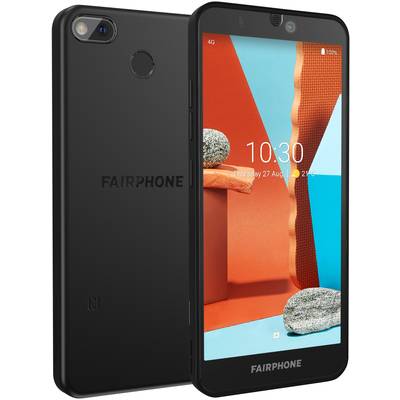 Fairphone 3+ Smartphone  64 GB 14.4 cm (5.65 Zoll) Schwarz Android™ 10 Dual-SIM