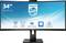 Breiter Monitor von Philips mit einem 34 Zoll (86,36 cm) Bildschirm, WQHD Auflösung, Curved Design, USB-C Docking und PowerSensor.