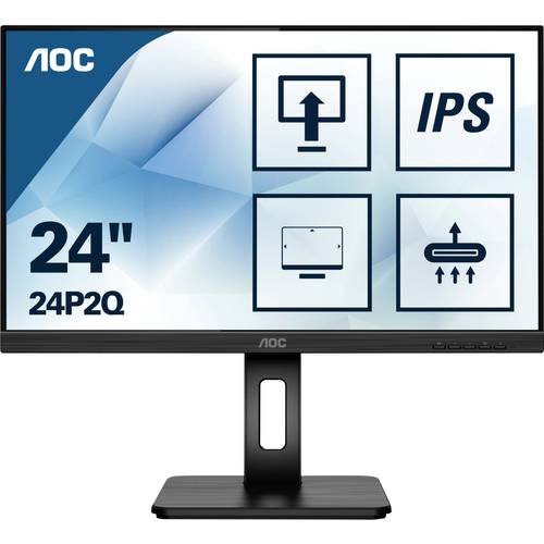 Thumbnail - AOC 24P2Q LCD-Monitor EEK E (A - G) 61 cm (24 Zoll) 1920 x 1080 Pixel 16:9 4 ms Kopfhörer-Buchse, Audio-Line-in IPS LED