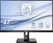 Ein Philips Monitor mit 27 Zoll Bildschirmdiagonale. Features: Quad HD, weiter Betrachtungswinkel, rahmenlos auf drei Seiten. Modell 275B1.