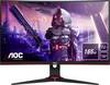 AOC C24G2AE/BK LCD-Monitor EEK E (A - G) 61 cm (24 Zoll) 1920 x 1080 Pixel 16:9 1 ms Kopfhörer-Buchse, Audio-Line-in VA LED
