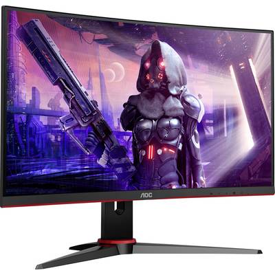 AOC C24G2AE/BK LCD-Monitor EEK E (A - G) 61 cm (24 Zoll) 1920 x 1080 Pixel 16:9 1 ms Kopfhörer-Buchse, Audio-Line-in VA -2