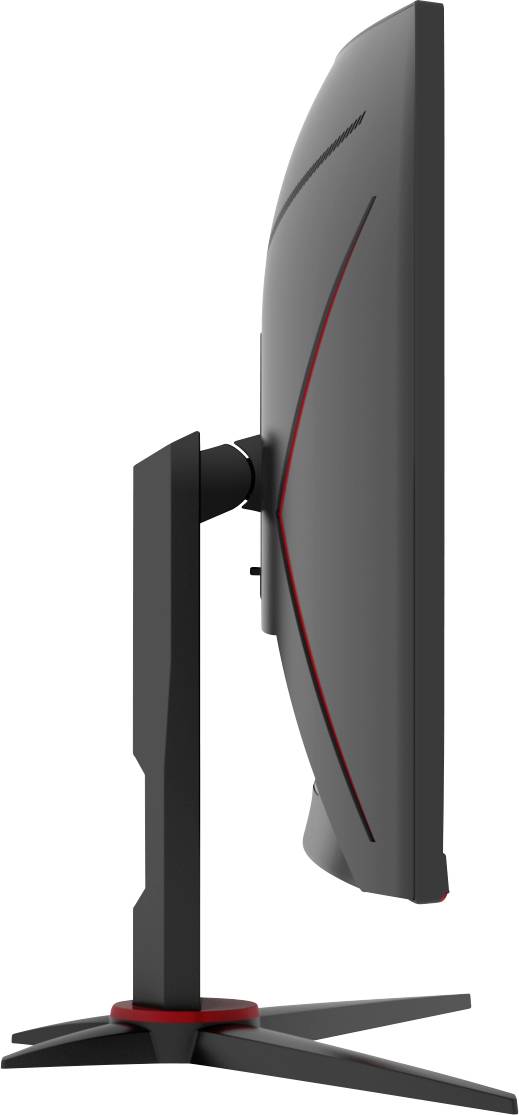 AOC C24G2AE/BK LCD-Monitor EEK E (A - G) 61 cm (24 Zoll) 1920 x 1080 Pixel 16:9 1 ms Kopfhörer-Buchse, Audio-Line-in VA -5