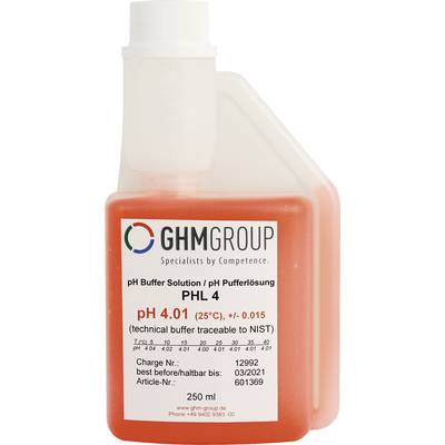 Greisinger PHL-7 Reagenz pH-Wert 250 ml 
