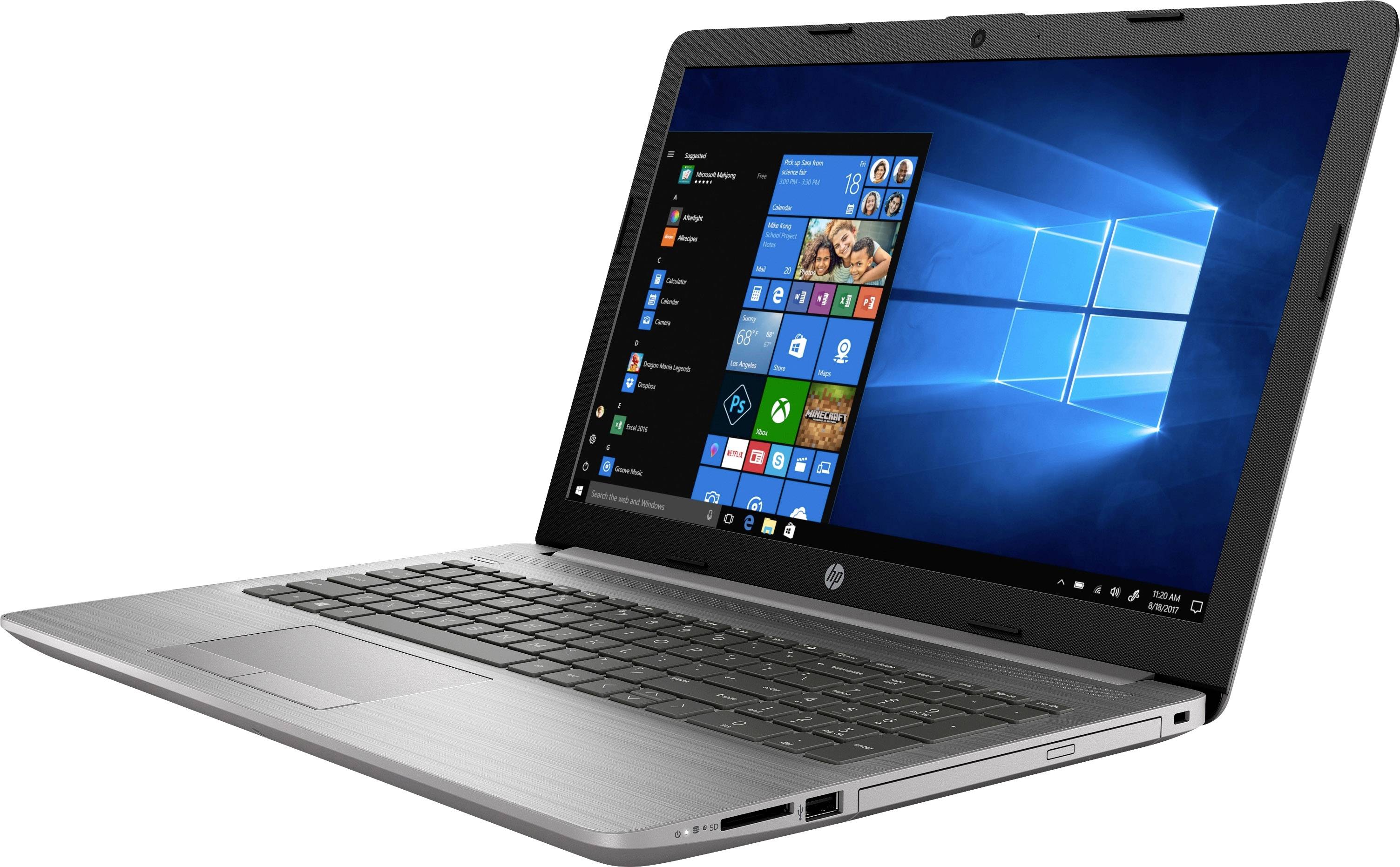 HP Notebook 250 G7 39.6 cm (15.6 Zoll) Full HD Intel® Core™ i5 i5-1035G1 8 GB RAM 512 GB SSD Deutsch, QWERTZ Grau 197T7E-3
