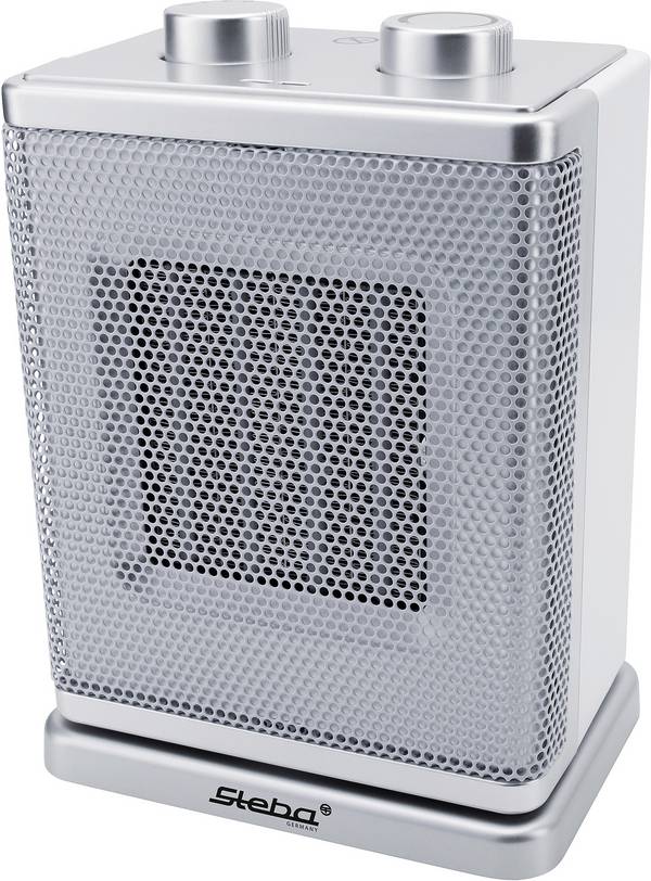 Steba 392400 Keramik-Heizlüfter KH 4  30 m² Weiß-Silber