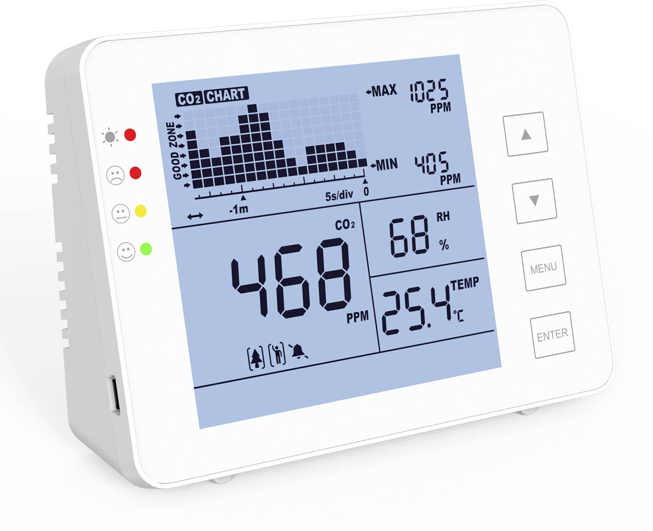SA 1200P Kohlendioxid-Messgerät mit Datenloggerfunktion-2