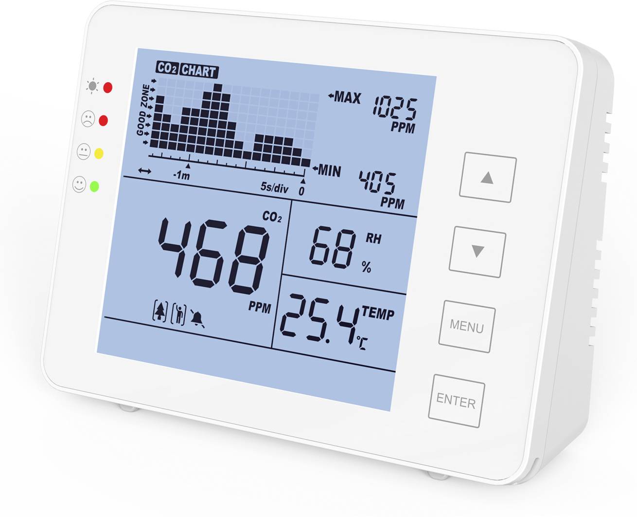 SA 1200P Kohlendioxid-Messgerät mit Datenloggerfunktion-3