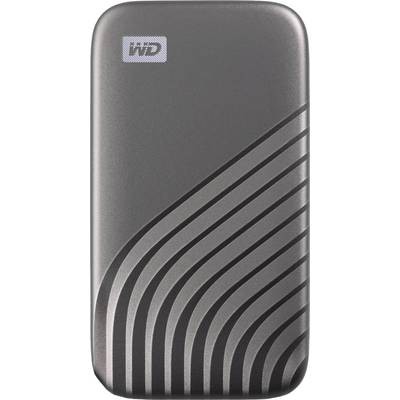 WD My Passport 2 TB Externe SSD-Festplatte 6.35 cm (2.5 Zoll) USB-C® Grau  WDBAGF0020BGY-WESN  