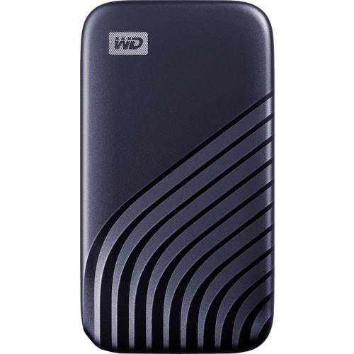 WD My Passport 2 TB Externe SSD-Festplatte 6.35 cm (2.5 Zoll) USB-C® Blau WDBAGF0020BBL-WESN