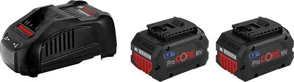 Bosch Professional 1600A0214A ProCORE18V 4.0Ah ProCORE18V 5.5Ah GAL 1880 CV Werkzeug-Akku 18 V 5.5 Ah, 4 Ah