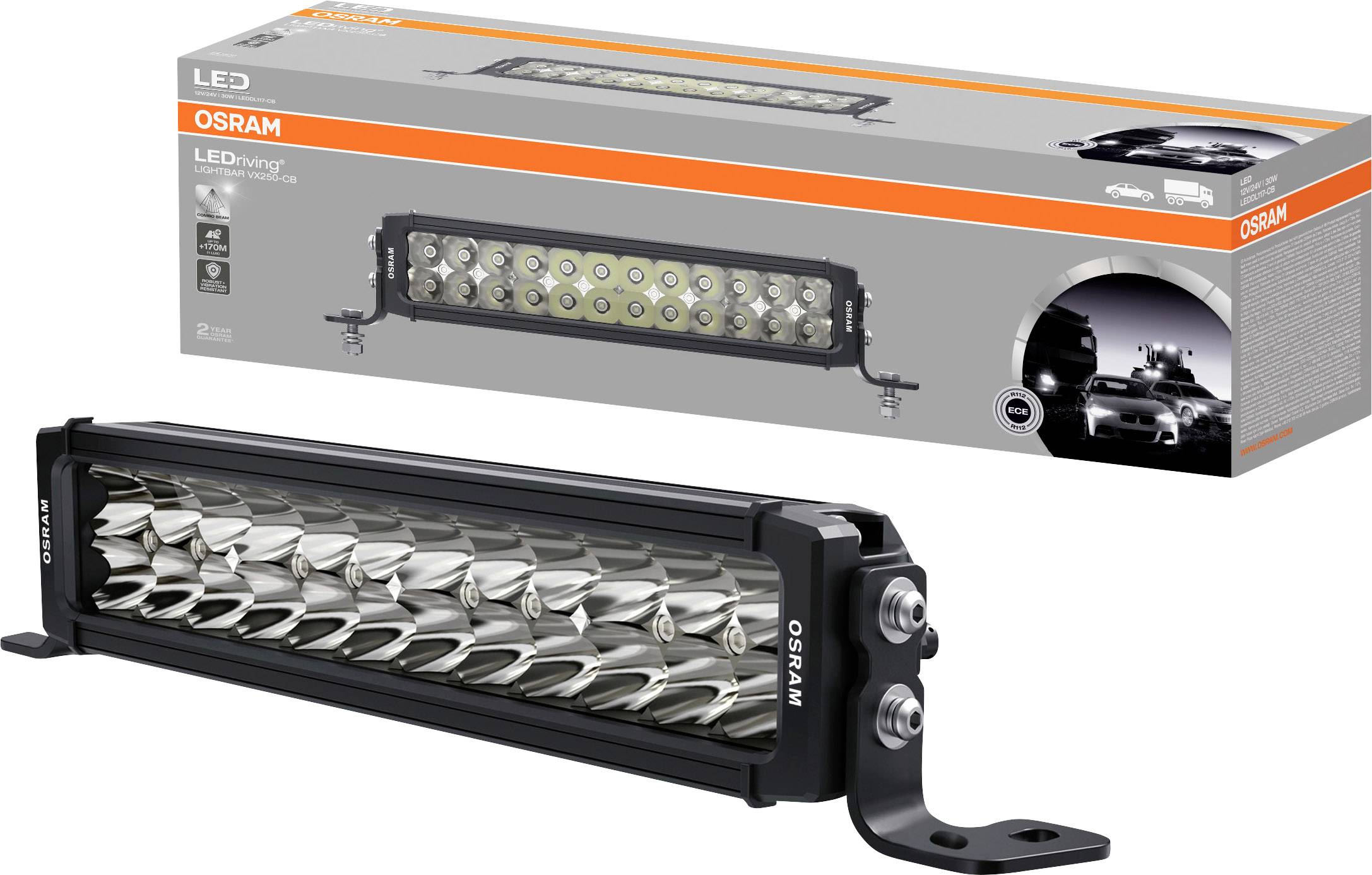 OSRAM Fernscheinwerfer LEDDL105-SP LEDriving Lightbar SX180-SP LED