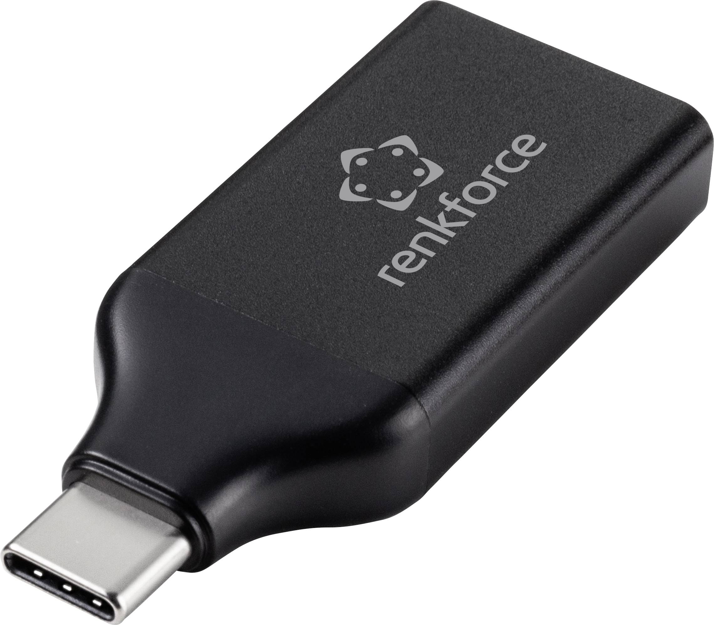CONRAD Renkforce USB 2.0 Adapter [1x USB 2.0 Stecker C - 1x DisplayPort Buchse] (RF-4604246)