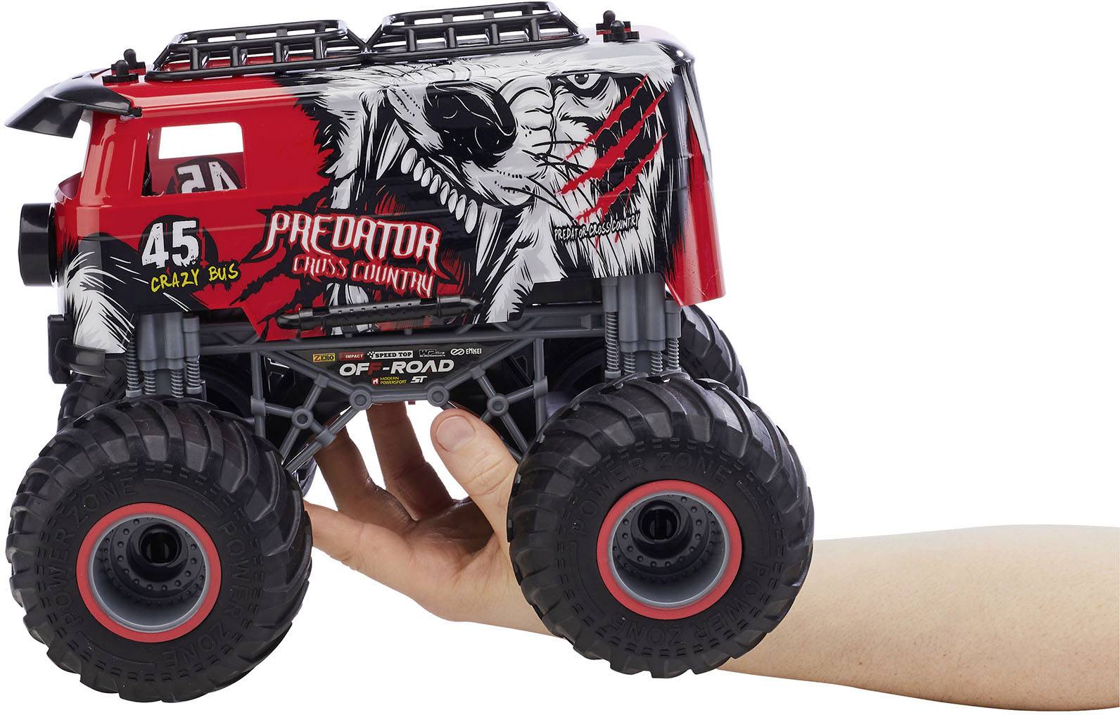 Revell Big Shark Blau 1:16 RC Modellauto Elektro Monstertruck RtR 2,4 GHz-1
