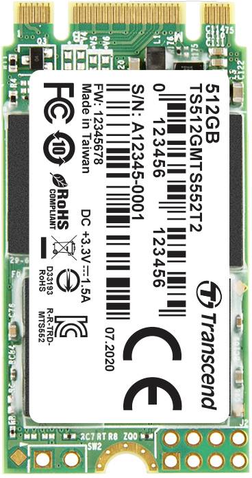 TRANSCEND MTS552T2 512GB