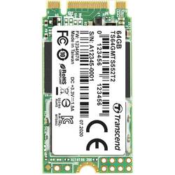 Image of Transcend MTS552T2 64 GB Interne M.2 PCIe NVMe SSD 2242 SATA 6 Gb/s Retail TS64GMTS552T2
