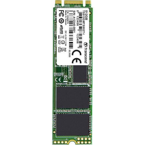 Transcend MTS952T-I 512 GB Interne M.2 PCIe NVMe SSD 2280 SATA 6 Gb/s Industrial TS512GMTS952T-I