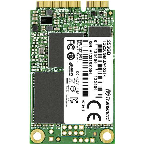 Thumbnail - Transcend MSA452T-I 256 GB Interne mSATA SSD SATA 6 Gb/s TS256GMSA452T-I