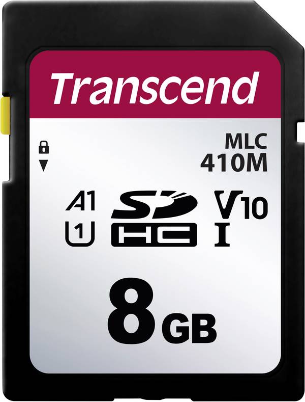 Transcend TS8GSDC410M SD-Karte Retail 8 GB Class 10 UHS-I