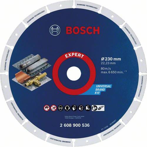 Thumbnail - Bosch Accessories 2608900536 M14 Diamanttrennscheibe Durchmesser 230 mm Bohrungs-Ø 22.23 mm 1 St.
