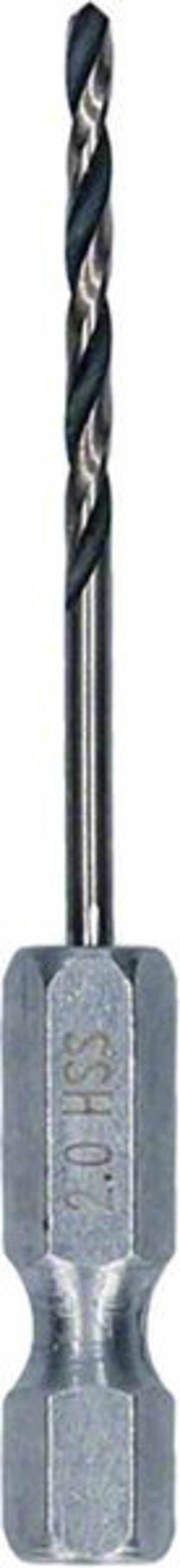 Bosch Accessories 2608577540 PointTeQ HSS Metall-Spiralbohrer 10teilig 2 mm Gesamtlänge 60 mm brüniert DIN 338 Sechskantschaft 1 St.